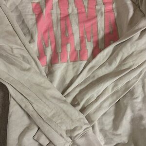 MAMA Lettered Sweatshirt size SMALL